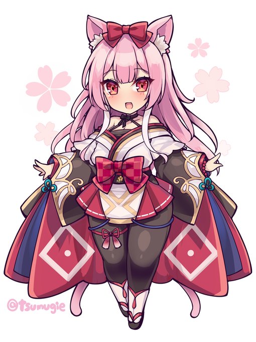 前に引き続きSDコミッション絵
模様と装飾は頑張って元デザに合わせました 