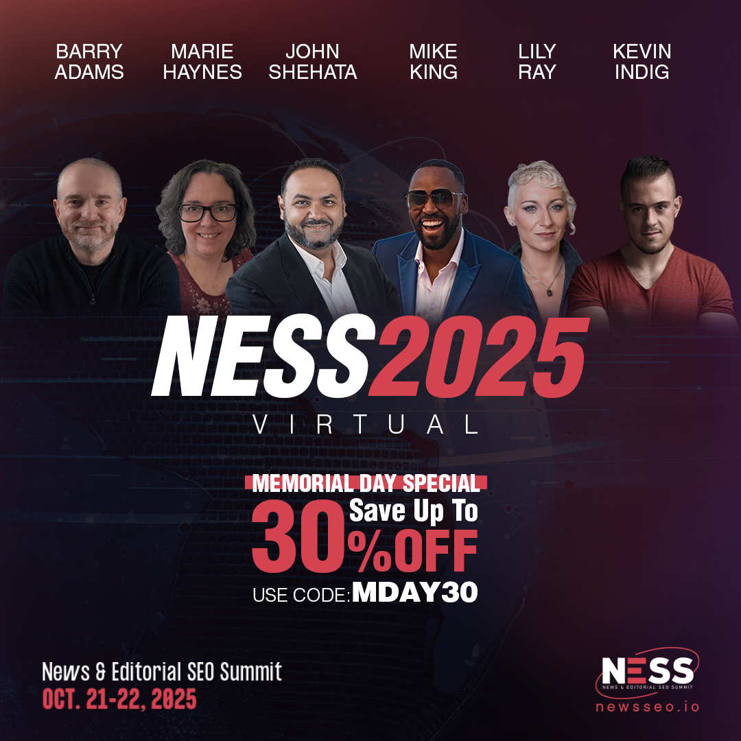 🎯 MEMORIAL DAY SPECIAL: 72 HOURS ONLY - Ends 05/27
🔥 Get 30% OFF the lowest price ever for NESS 2025 
🎟️ Use code MDAY30 now at newsseo.io

➽ Get Your Ticket Today: newsseo.io/?utm_source=x&…

 🗓️ October 21–22, 2025
 💻 2 full days · 20+ speakers · 3 Q&amp;A panels
🎙️