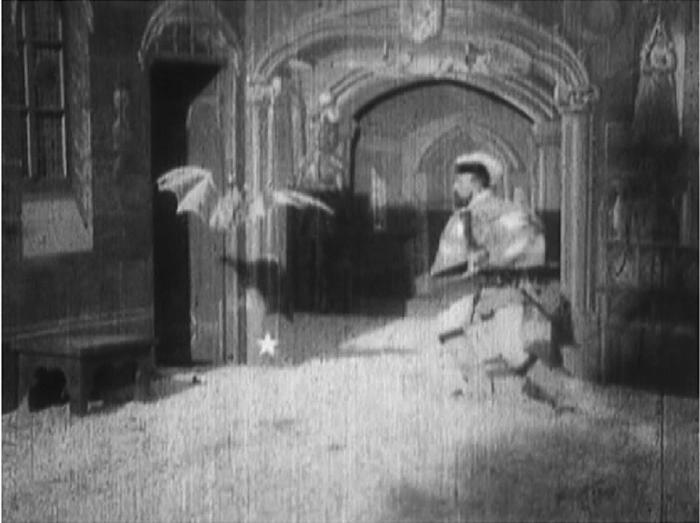 MovieHex's tweet image. Horror trivia answer: The House of the Devil (1896)
This image comes from what is considered the first horror movie. What is it?
#summonhim #hexmovie #horror #horrorcommunity