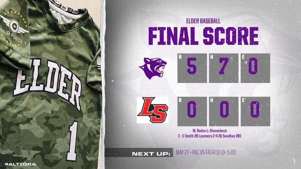 ⚾️ Eli Roden, Caleb McComas and Ryan Smith combine for the no hitter. Congratulations boys!  Tournament is next on Tuesday. #nono