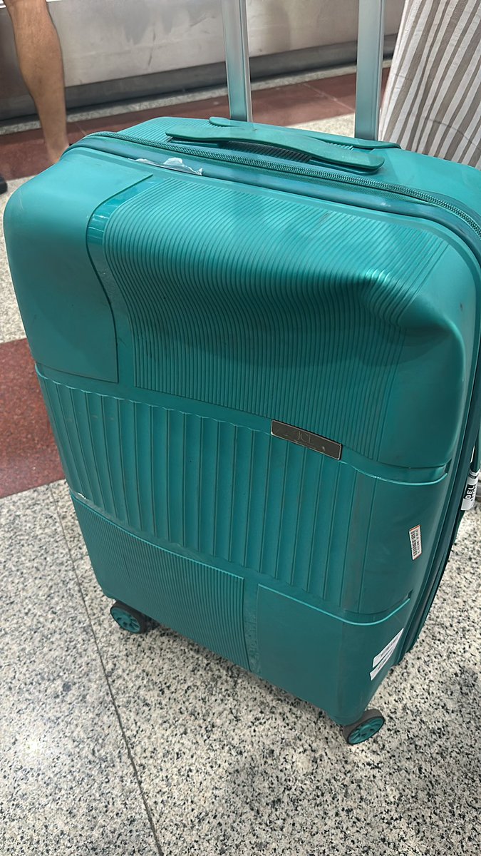 vishalghai75's tweet photo. @IndiGo6E Traveling from 6E1464. Diverted to Varanasi due to bad weather. We have been harassed as no Indigo ground staff is here to help us. My luggage was also damaged by their staff. https://t.co/nlatc7sGmz