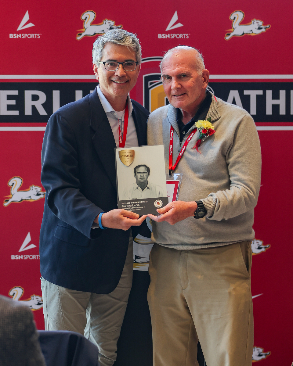 Oberlin Athletics (@yeo_athletics) on Twitter photo The Heisman Club is thrilled to welcome its newest class to the Heisman Hall of Honor! ๐
Welcome Laura Donaldson P'09, Bonnie Ford '78, Mark Huffman '79, and Jon Kingdon '75! #GoYeoย
๐ธ <a href="/amandajane/">Amanda Burgess</a>.photos The Heisman Club is thrilled to welcome its newest class to the Heisman Hall of Honor! ๐
Welcome Laura Donaldson P'09, Bonnie Ford '78, Mark Huffman '79, and Jon Kingdon '75! #GoYeoย
๐ธ <a href="/amandajane/">Amanda Burgess</a>.photos