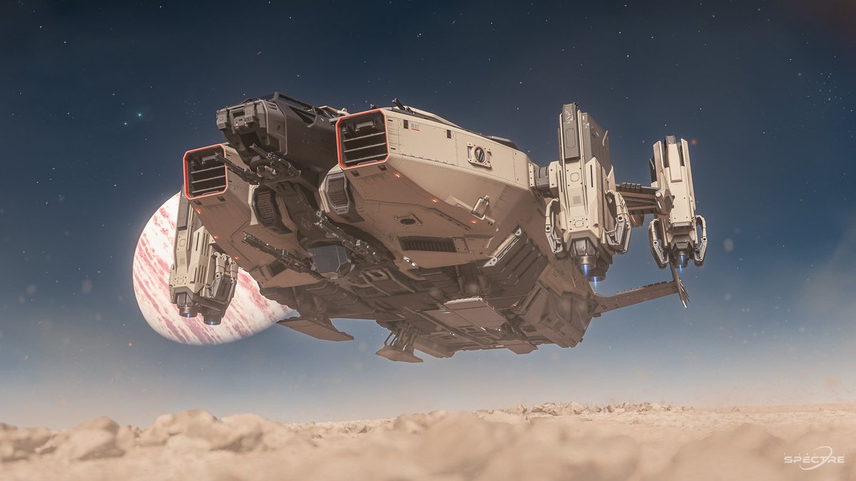 Taavi_Spectre (@5pec7re) on Twitter photo Drop those heavy weights! How do you like the new #Asgard ?
#StarCitizen #VehicleDrop #desert planet <a href="/RobertsSpaceInd/">Star Citizen</a> Drop those heavy weights! How do you like the new #Asgard ?
#StarCitizen #VehicleDrop #desert planet <a href="/RobertsSpaceInd/">Star Citizen</a>