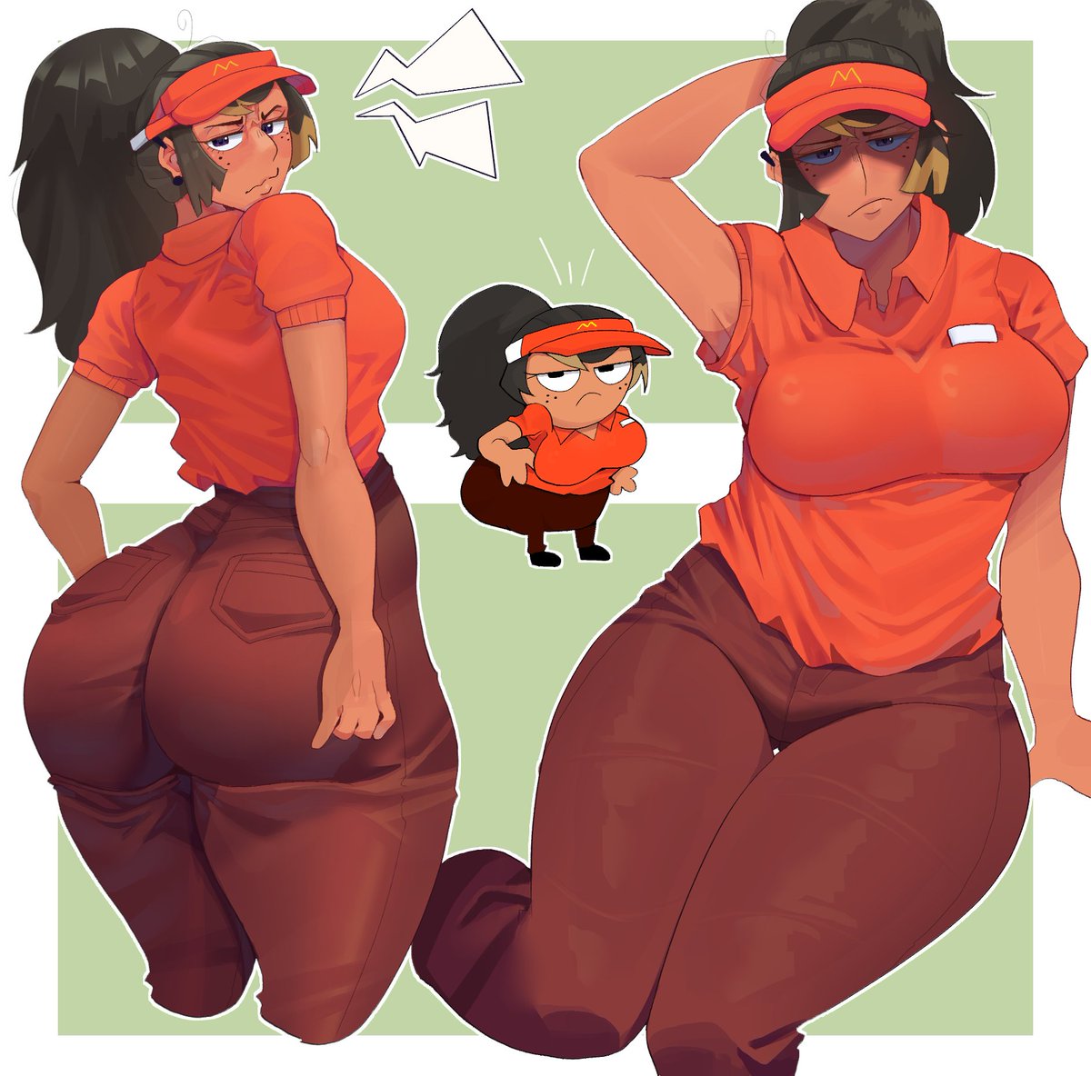 Cashier girl 💰😳