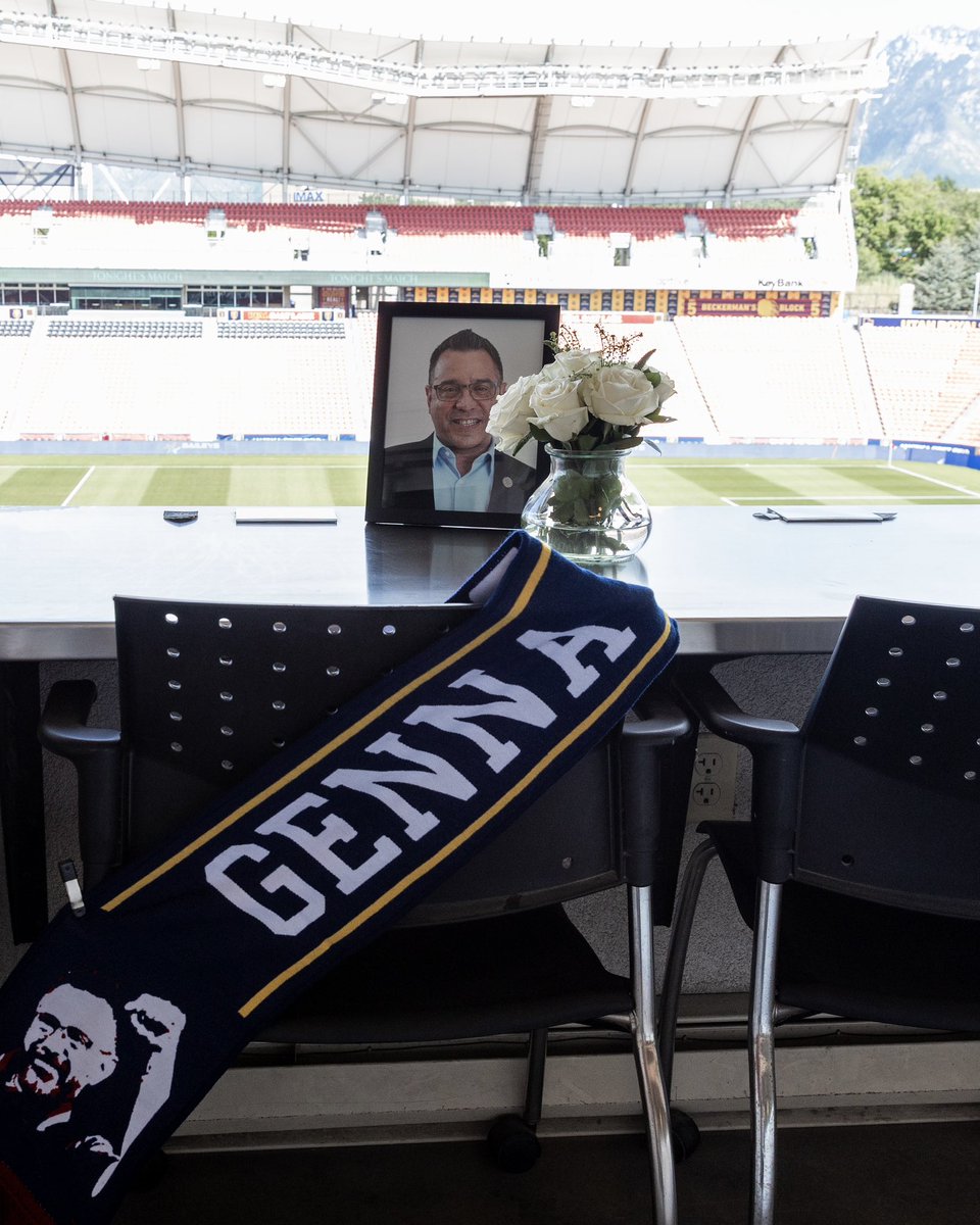 realsaltlake's tweet photo. With National ALS day approaching we take time to honor John Genna. Our former VP of Communications and a beloved member of our Club. He is always in our hearts. We are forever Genna Strong ♾️ https://t.co/FuKOW5ybFX