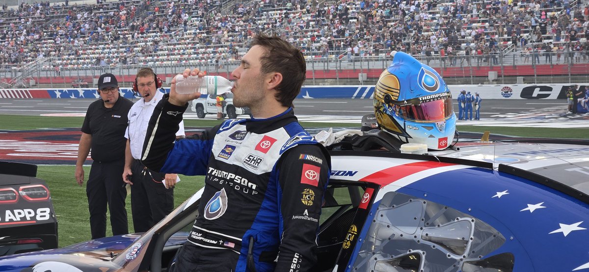 STaranto92's tweet image. Dean Thompson finishes sixth at Charlotte, matching his season/career-best from Martinsville, which gives him four Top 10 finishes this season.

Thompson continuing to take to Xfinity cars very well.