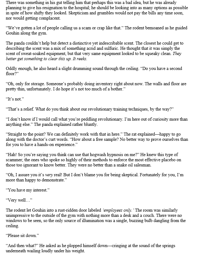 (Espresso |● release) Amidst an employment crisis following the closing of the Black Market, Gouhin takes up whatever it takes. For as tacky as can be, working as a gym assistant could be decent...