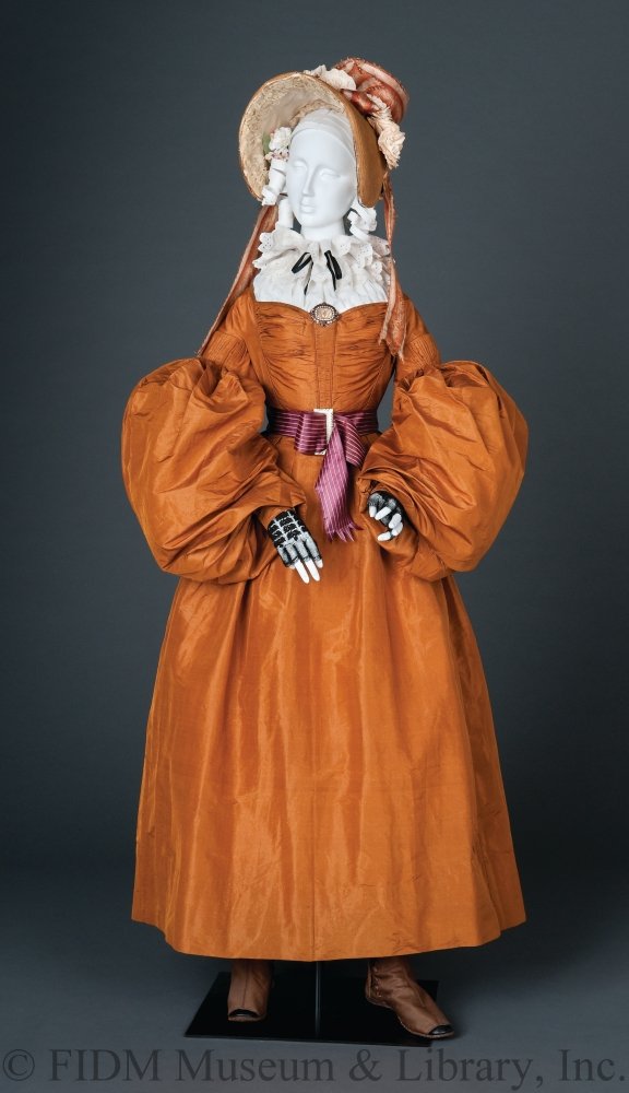 Day dress, 1836-37. FIDM Museum.