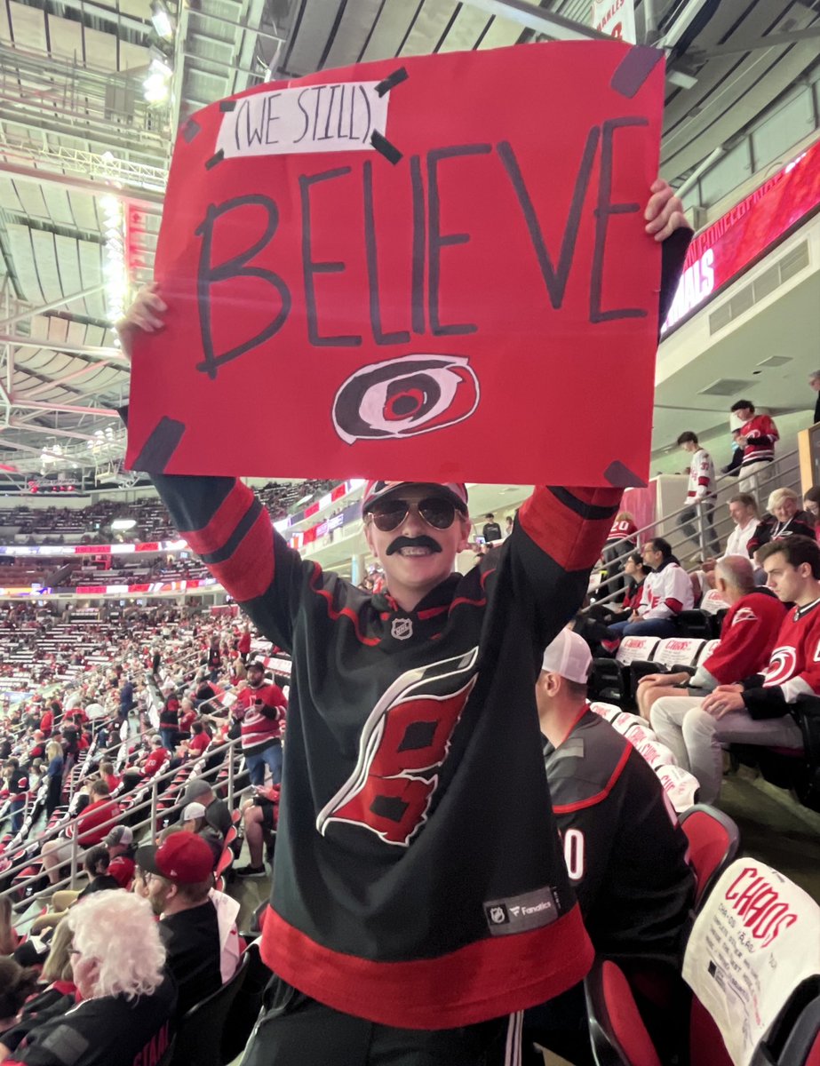 We still believe! #Canes #raiseup