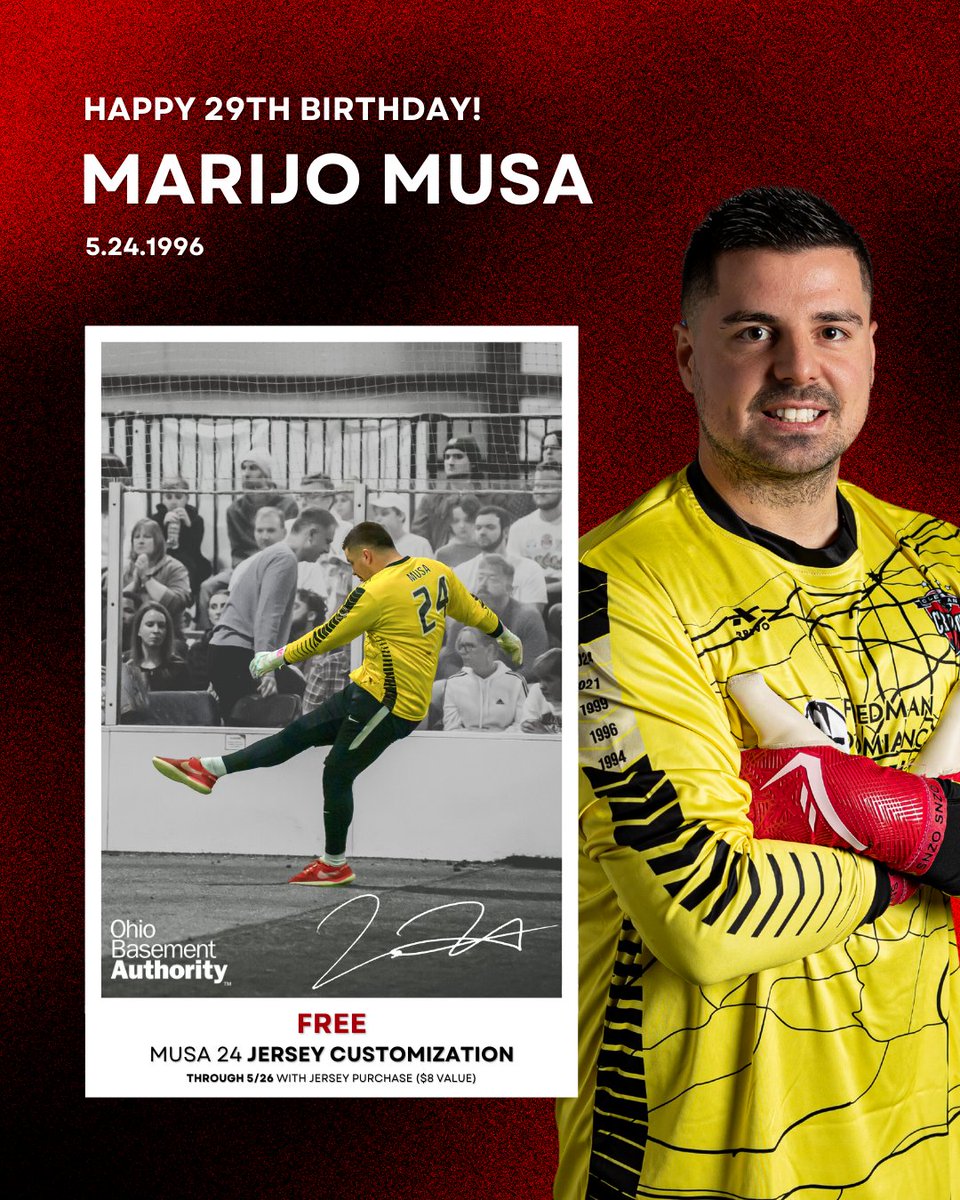 Wishing a happy birthday to goalkeeper Marijo Musa!

Marijo as started in 44 games over the past 5 seasons, recording 3 goals and 13 assists as a goalkeeper! He leads the Crunch in saves (556), save percentage (.720) and shutouts (1) while maintaining a 5.81 goals against av has