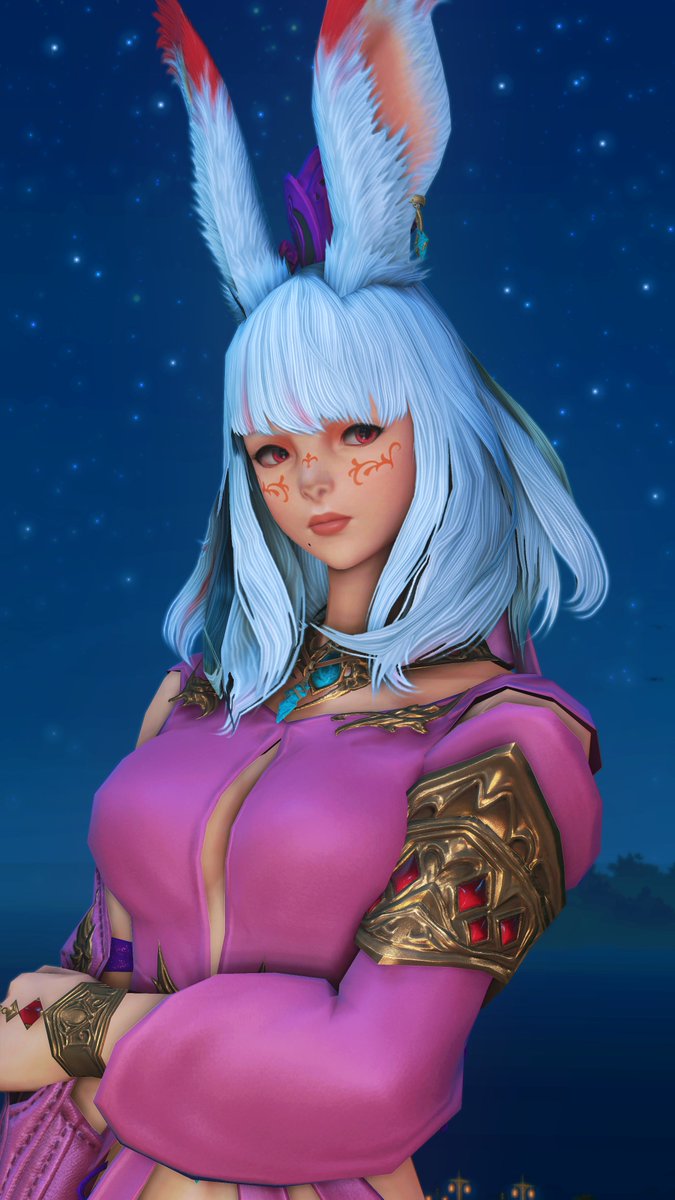 #おはウサ です。雨あがったかな...
昨日はサブLarkのサレタ周回で出番がなかったメインLarkです😅
#ff14 #ffxiv #ヴィエラ