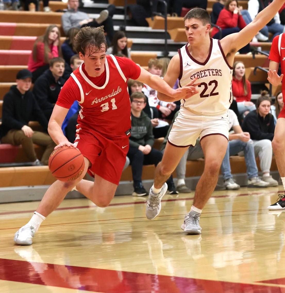 The MBCA welcomes 2027 Colton Purcell, 6'2", Annandale, as MBCA 2025 NCAA/NFHS/MSHSL approved June Scholastic Event registrant; June 20-21 at Royals Athletic Center - Hopkins High School.