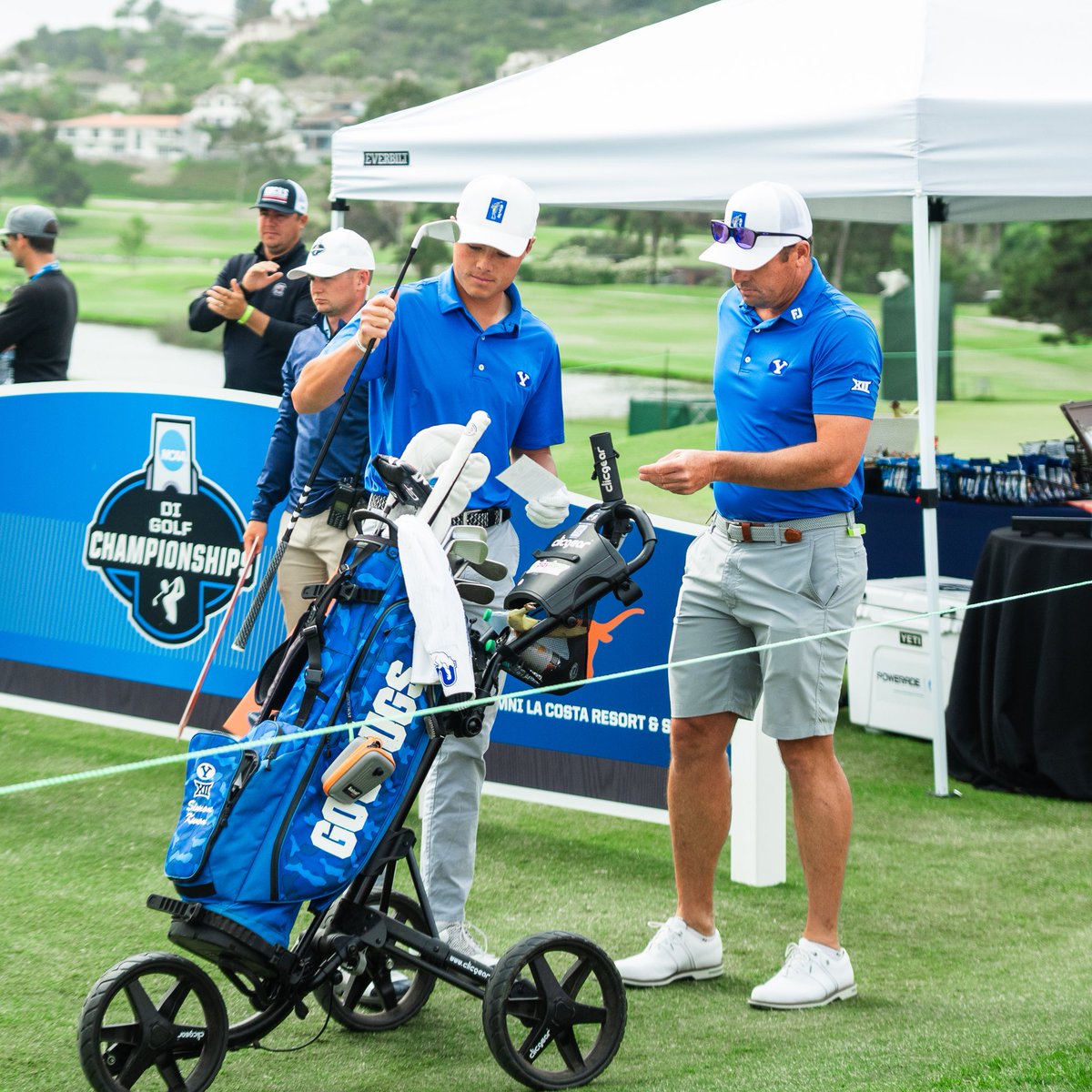 BYUmgolf's tweet image. Scenes from round two