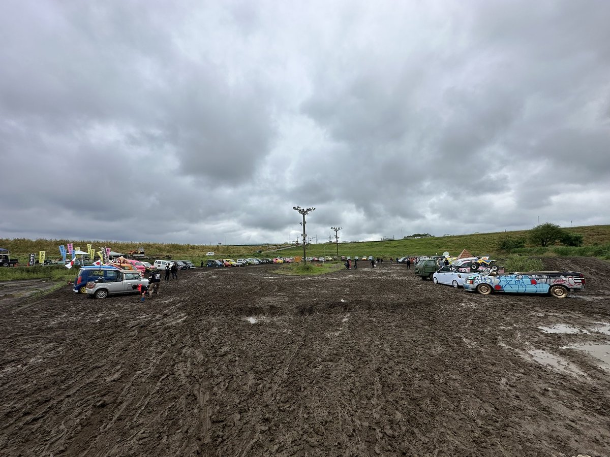 破壊王の見学来た