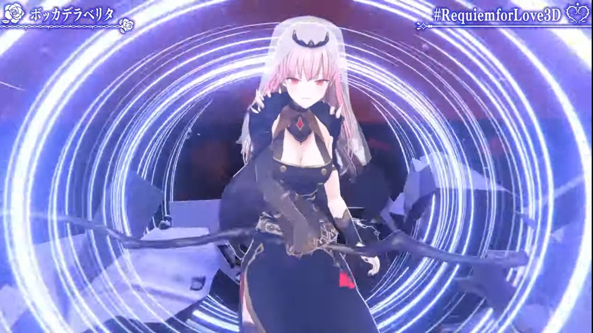 LETS GO NERISSA!!!! THANK YOU SO MUCH FOR BRINGING US THESE AWESOME FIGHTS!!!!
10 outta 10 Gurl!!!!
 #RequiemforLove3D
