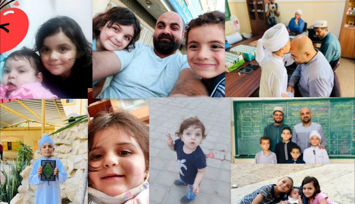 A real photo of Doctor Alaa Al-Najjar's Family

Her son Adam survived with severe wounds. Rescuers pulled Adam and his father from the rubble and rushed them back to Nasser Medical Complex, where they were taken to intensive care.

The Nine Martyred Children:
Yahya Hamdi