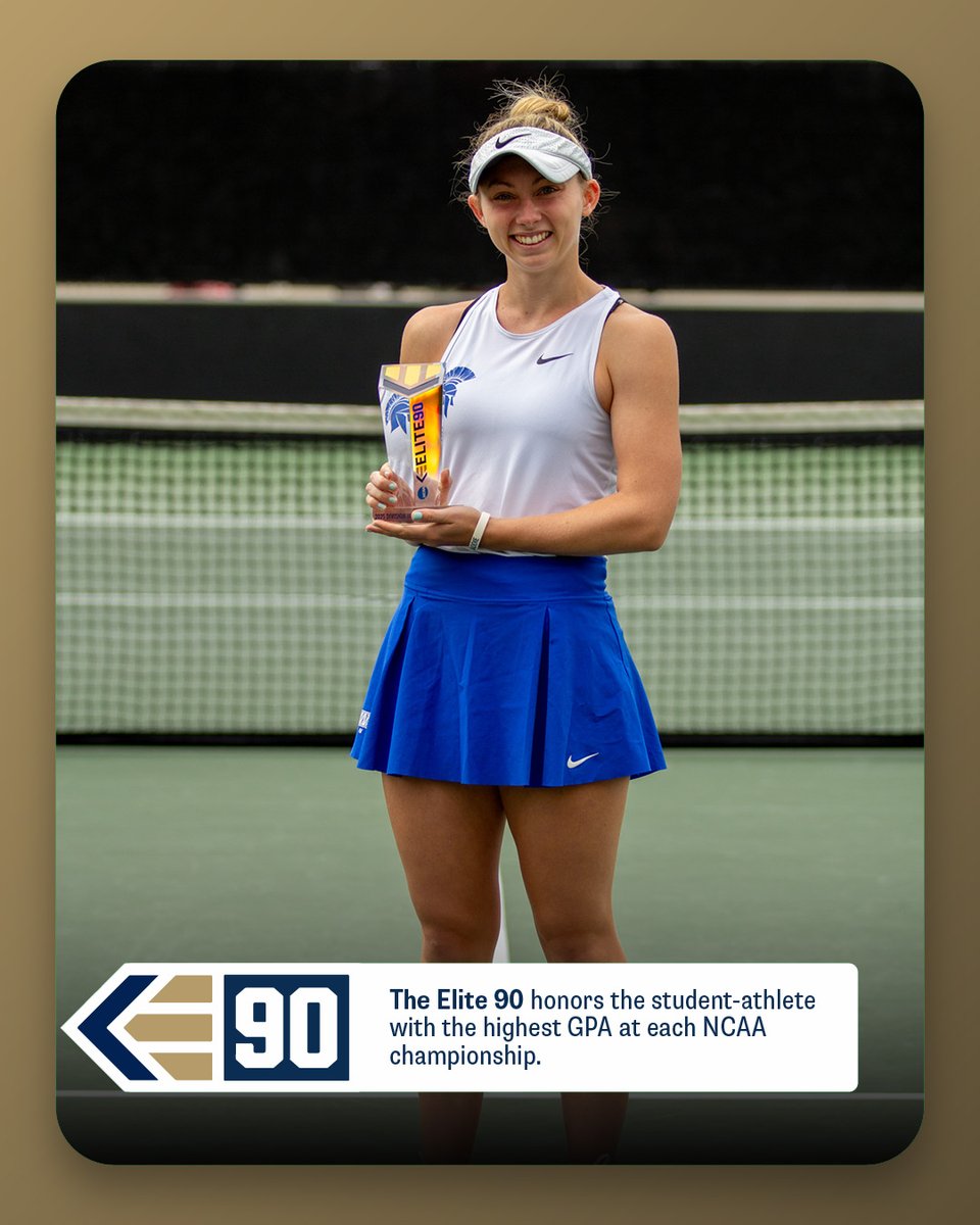 NCAA (@ncaa) on Twitter photo The 2025 #Elite90 award winner for @ncaadiii women's tennis is Lily McCloskey!
📚 4.0
🥼 Biomedical Engineering
🎾 <a href="/casetennis1/">CWRU Tennis</a>
#d3tennis The 2025 #Elite90 award winner for @ncaadiii women's tennis is Lily McCloskey!
📚 4.0
🥼 Biomedical Engineering
🎾 <a href="/casetennis1/">CWRU Tennis</a>
#d3tennis