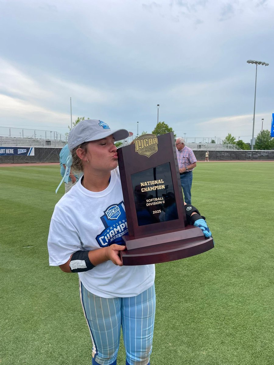 Congratulations to Co-Lin Softball and to a former Lady Cougar, Brelie Phillips, on winning the NJCAA National Championship!! We are so proud of you!! Continue to do big things kid!!