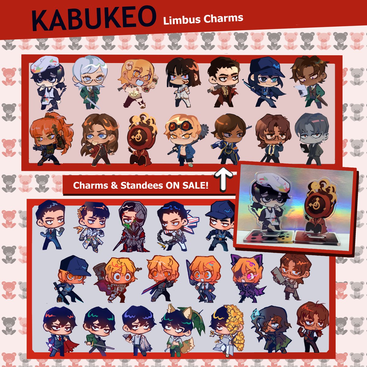 kabukeo_'s tweet image. PJ:EG CHARMS RESTOCKED! + new PJ:EG pins! + a sale on some of my LCB products on BigCartel^-^
domestic shipping: $6USD
worldwide shipping: $10USD
links below!