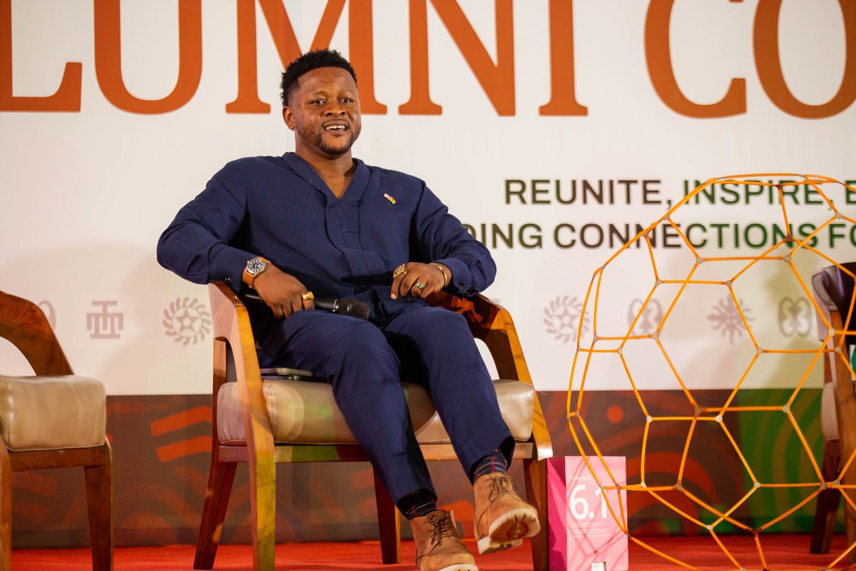 AIMS__Network's tweet photo. From powerful moments to bold conversations, the #AIMSAlumReunion25 event, hosted a panel consisting of AIMS' leadership, alumni &amp; industry partners highlighting various perspectives of the AIMS journey from discovery to impact!
#FutureXScience #ReuniteInspireEvolve https://t.co/anvkvAxmuH
