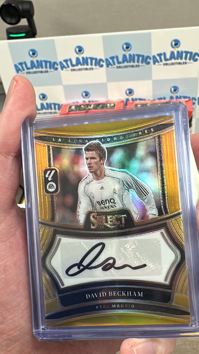 Hit a banger earlier. 

#beckham