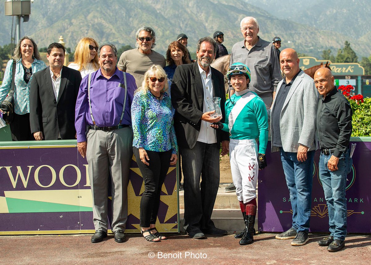 R L Stables’ Sneaker and jockey Kazushi Kimura win the $100,000 Fran’s Valentine Stakes Saturday, May 24, 2025 at Santa Anita Park, Arcadia, CA. 

View all our photos at benoitphoto.com/store/ 

© BENOIT PHOTO