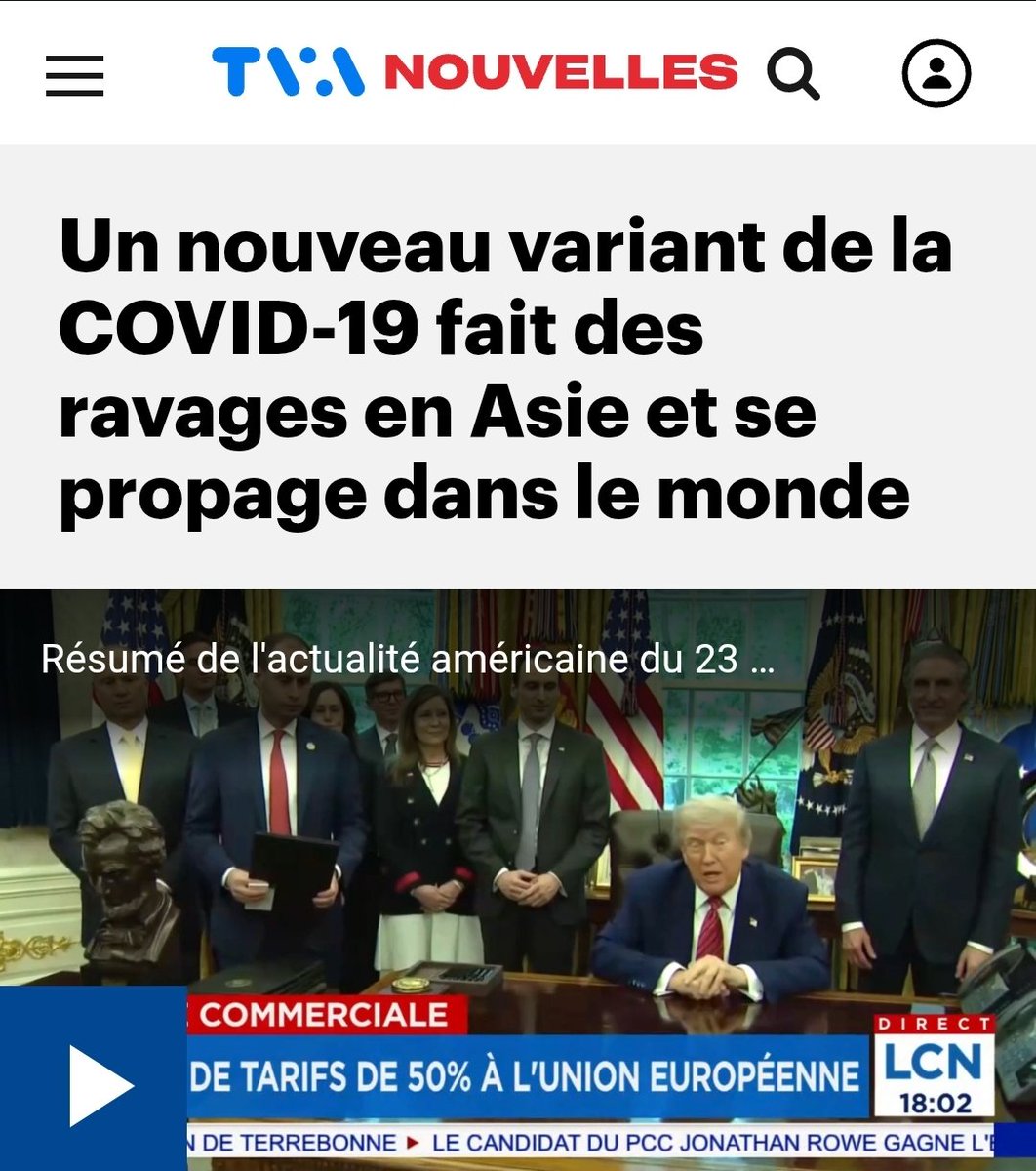 Ma réflexion sur le nouveau variant covid. Ils ont besoin rapidement d'une nouvelle pandémie avant que le mouvement MAGA ne prouve l'efficacité relative des vaccins, de leur bénéfice risque négatif et de leur dangerosité. Ils doivent remettre le couvercle sur le chaudron.