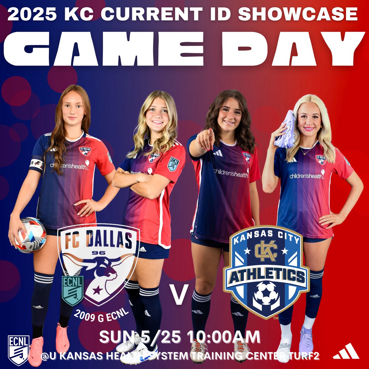FC Dallas 2009G ECNL (U16) (@fcdallas09gecnl) on Twitter photo Finishing our weekend in Kansas City Sunday morning against the talented Kansas City Athletics squad. <a href="/kcathletics/">Kieran Carlin</a>ecnl09 @kcathletics #DTID
Let’s go girls!
@fcdgirlsecnl | @ecnlgirls Finishing our weekend in Kansas City Sunday morning against the talented Kansas City Athletics squad. <a href="/kcathletics/">Kieran Carlin</a>ecnl09 @kcathletics #DTID
Let’s go girls!
@fcdgirlsecnl | @ecnlgirls