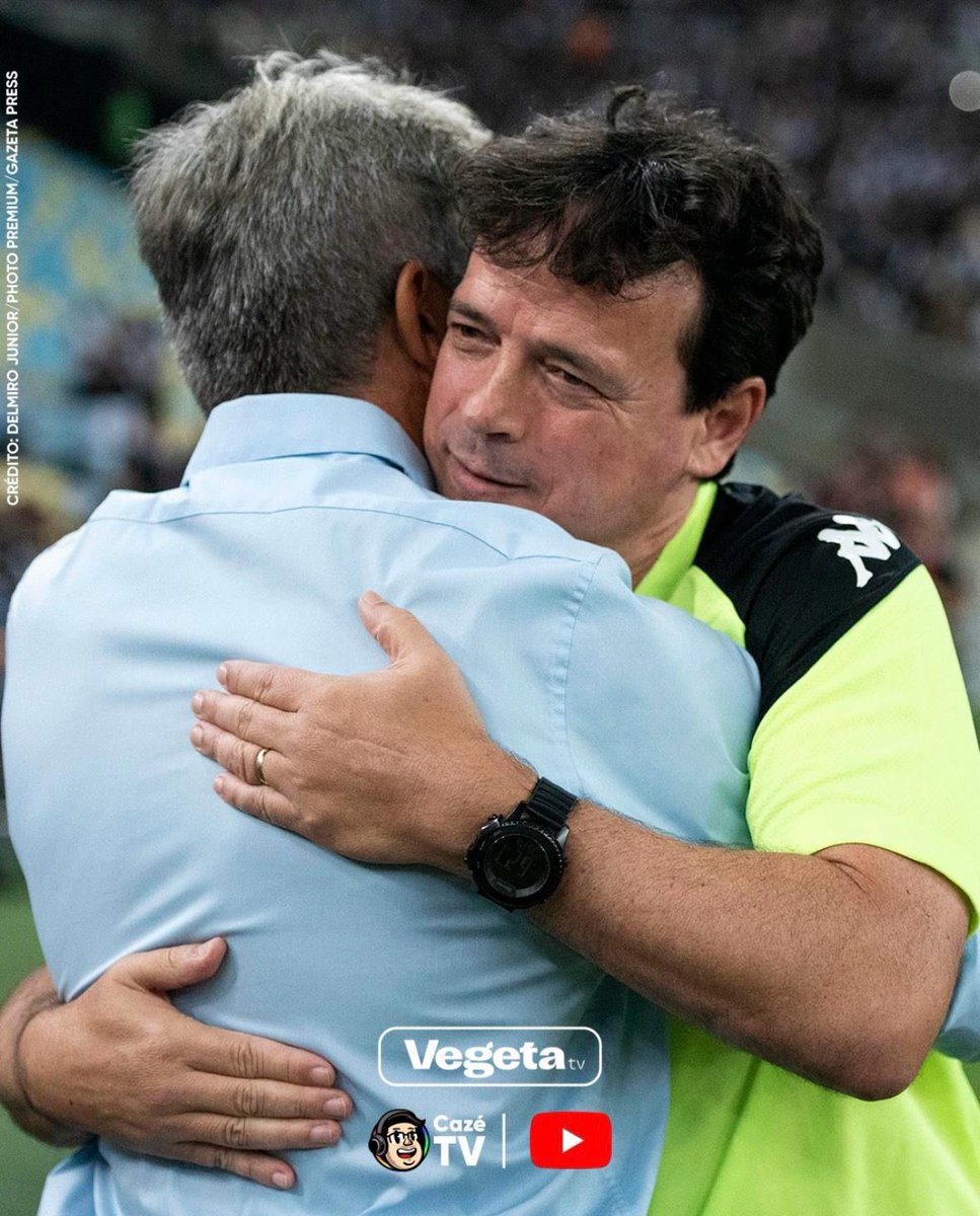 Renato 6️⃣🆚1️⃣ Diniz

11 jogos
6 vitórias Portaluppi
4 empates
1 vitória Diniz (5x4 para o Flu, contra o Grêmio, na Arena em 2019, pelo BR)

- Dos 11 jogos, time do Diniz teve mais posse em 9. Hoje foi meio a meio. Só no 4 a 0, do Fla contra o Santos, Gaúcho  teve mais. 
#fluxvas