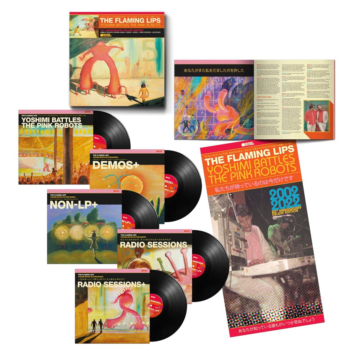 The Flaming Lips - Yoshimi Battles the Pink Robots 20th Anniversary Super Deluxe Edition $49.88 amzn.to/3HpClr1