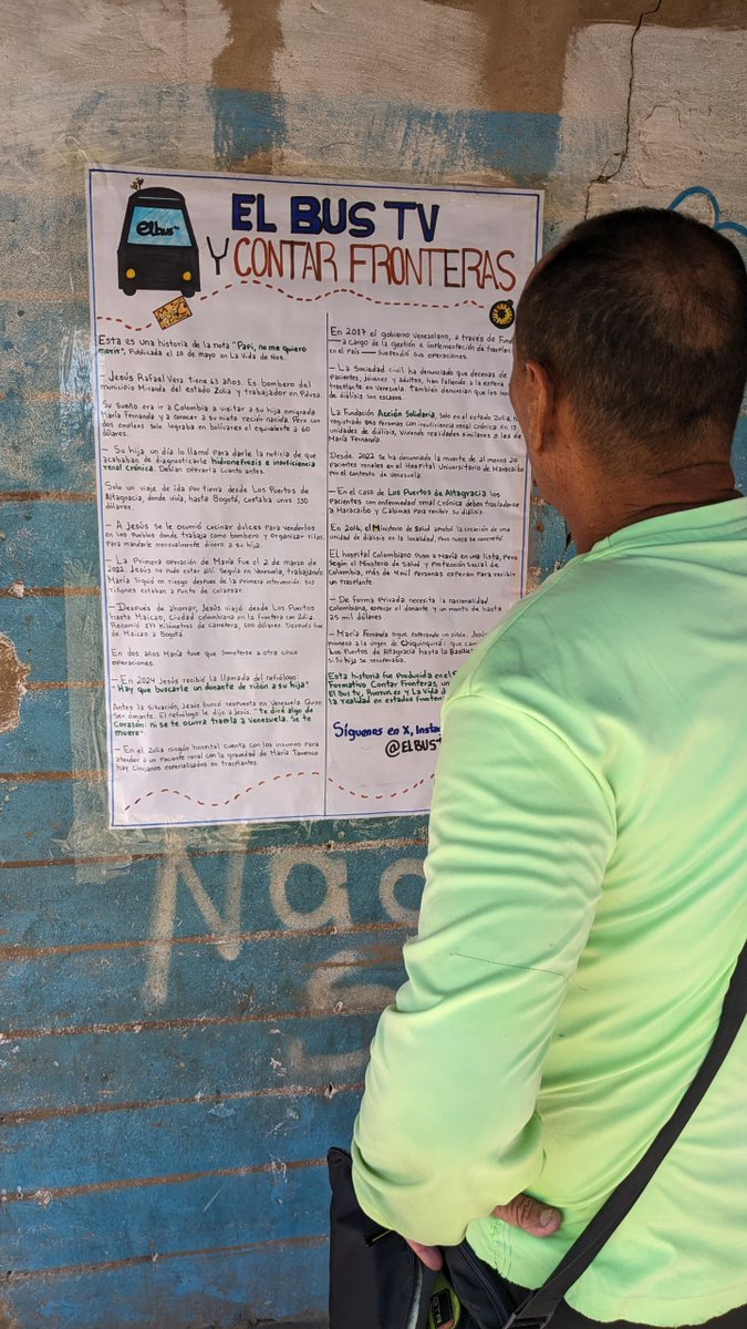 Jesús Rafael Vera, un bombero del municipio Miranda del estado Zulia, soñaba con visitar a su hija María Fernanda en Colombia, pero sus planes cambiaron.

Ella fue diagnosticada con una enfermedad renal y tiempo después le informaron que necesitaba un trasplante de riñón.

Su