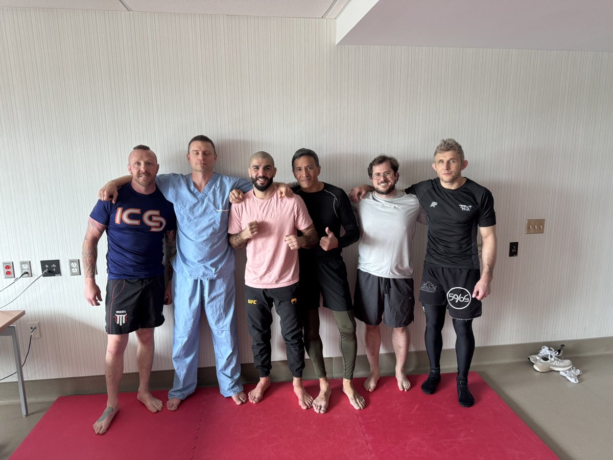 Philippe Rola (@thinkingcc) on Twitter photo We were crazy lucky to have UFC star <a href="/Aiemannzahabi/">Aiemann Zahabi</a> come teach us a great body triangle escape! <a href="/EMNerd_/">Rory Spiegel</a> <a href="/icmteaching/">Ashley Miller</a> and #HR25 participants! We were crazy lucky to have UFC star <a href="/Aiemannzahabi/">Aiemann Zahabi</a> come teach us a great body triangle escape! <a href="/EMNerd_/">Rory Spiegel</a> <a href="/icmteaching/">Ashley Miller</a> and #HR25 participants!