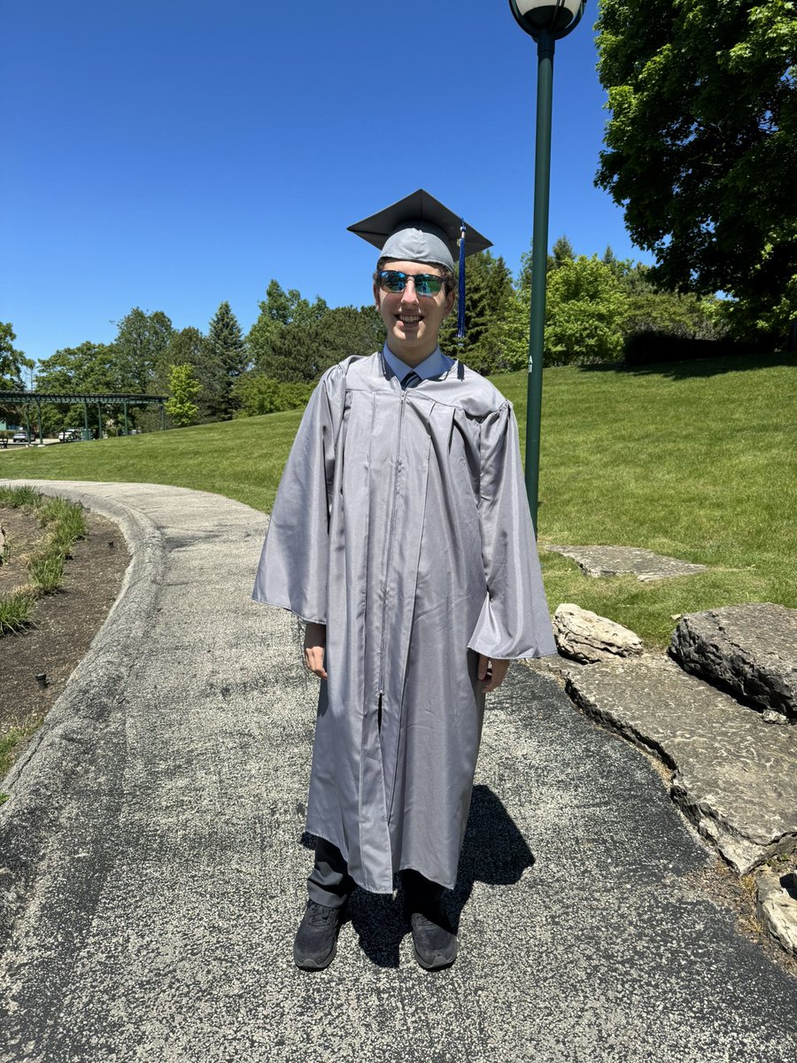 codeasch's tweet image. forgot to say but I just graduated high school lol