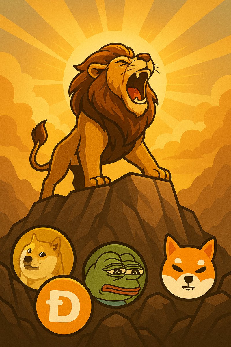 Alis1555315's tweet photo. From the jungle to the throne —
$ROARY roars while the rest watch from below.

$pepe $doge $shib

The KING of meme coins is here.
#ROARY #Solana #MemeCoin #RoaryArmy #Next100x #CryptoTwitter #Solana #SolanaMemecoin https://t.co/tXCTPLQWy3