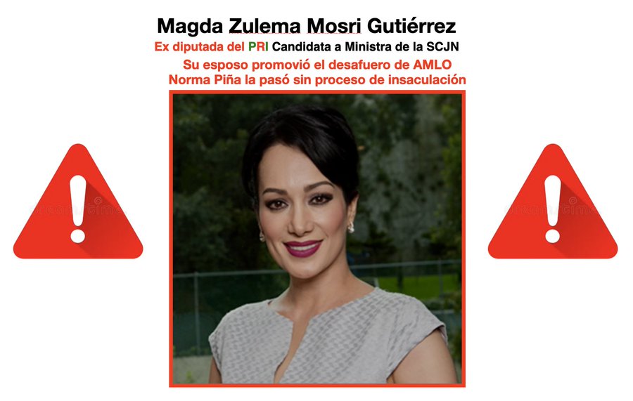 Insurgente_X's tweet image. &quot;Hasta aquí llegaste!&quot;, amenaza.

La exdiputada del PRI, @z_mosri, amenaza al periodista @alvaro_delgado pq se atrevió a informar q ella es esposa del general Rafael Macedo de la Concha, el exprocurador panista q promovió el desafuero de López Obrador.

Zulema Mosri es candidata…