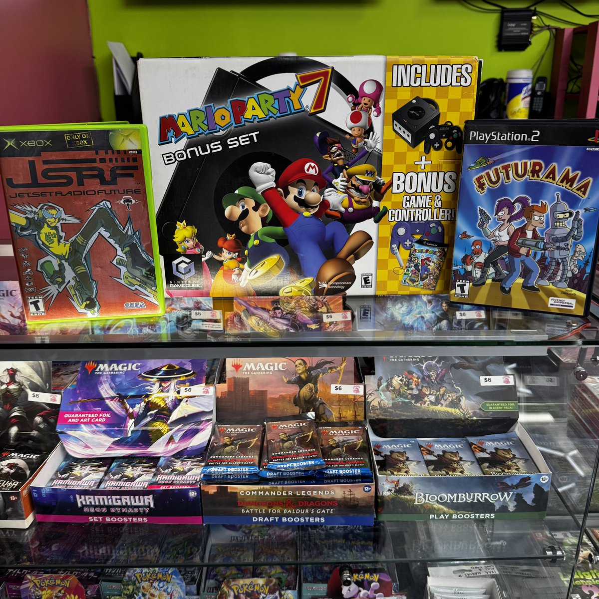 BRAND NEW GameCube console along with some other hits just traded in.