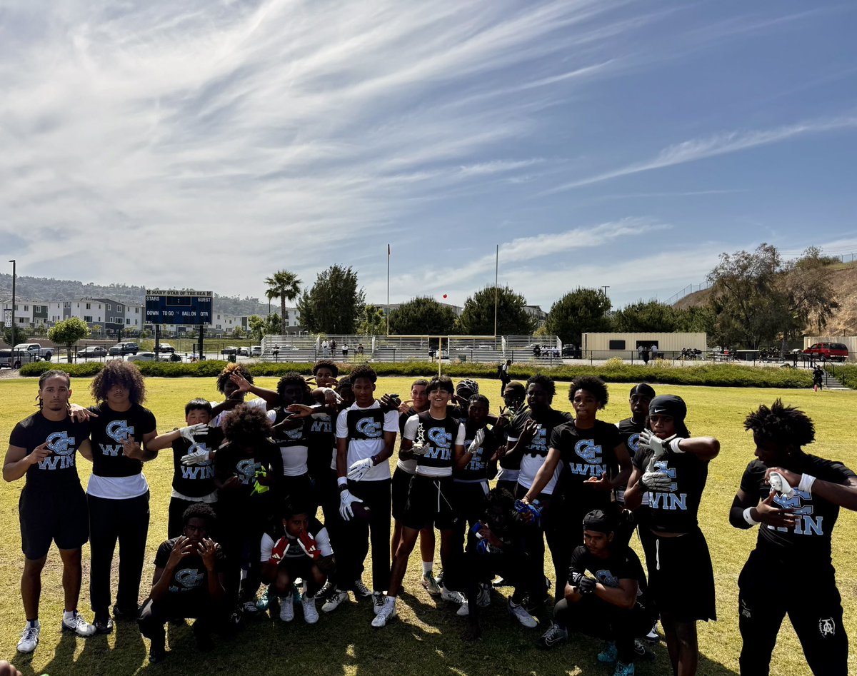 CHAMPIONS of the Mary Star of the Sea 7v7 tourney. A perfect 6-0 on the day…
#WIN #ColtLove