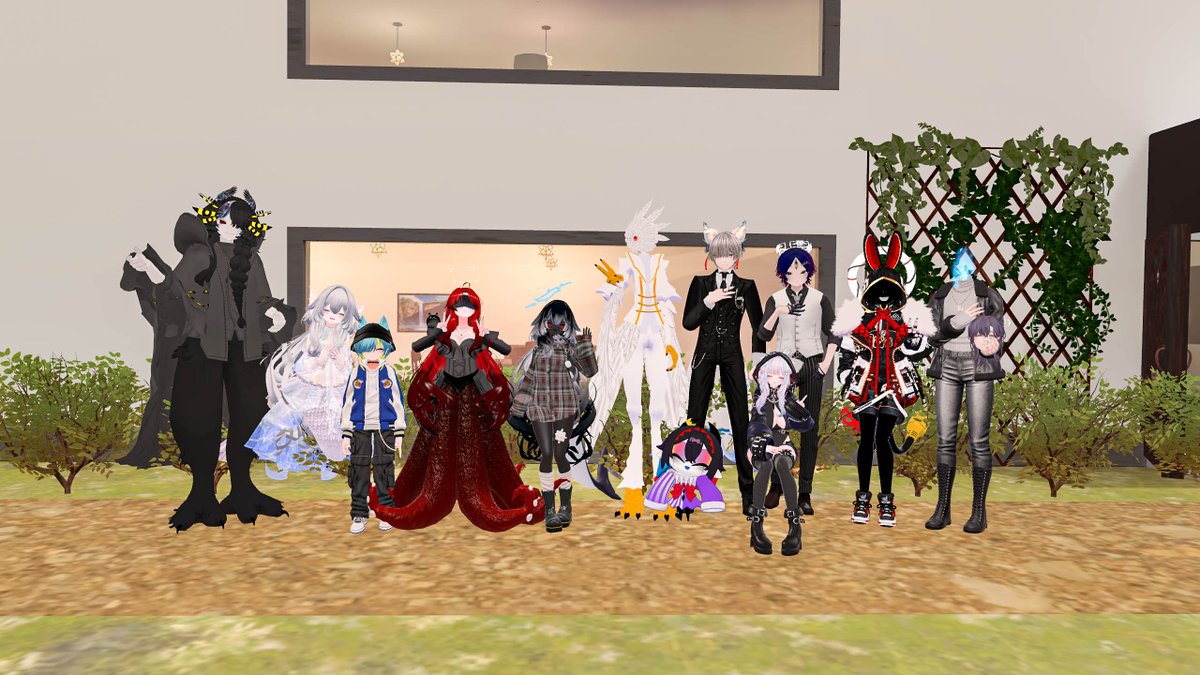 ご来店頂きありがとうございました～！
楽しくお喋りしてくれてありがと～！ 
いっぱいお喋りできて楽しかったよ～
お喋りできなかったお客さんもいたからまた今度お喋りできるといいね～
またのご遭難を待ってるね～🐙
お話したことをALTにちょこっと書いてるよ～  
#VRC人外カフェ