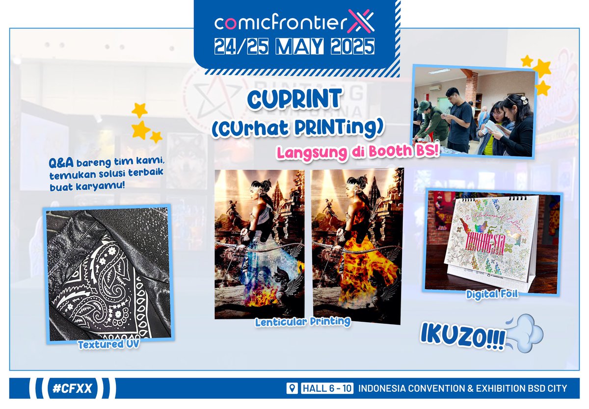 comifuro's tweet image. Siap-siap ke ISEKAI bareng @bisempurna46 di Comifuro XX!
Gak perlu pake TRUCK-KUN, kamu bisa langsung jelajah ke dunia lain lewat advance printing yang memanjakan mata.
IKUZO!!! Jangan lupa mampir ikutin keseruan di booth kami.
#BintangSempurna #BSEvent