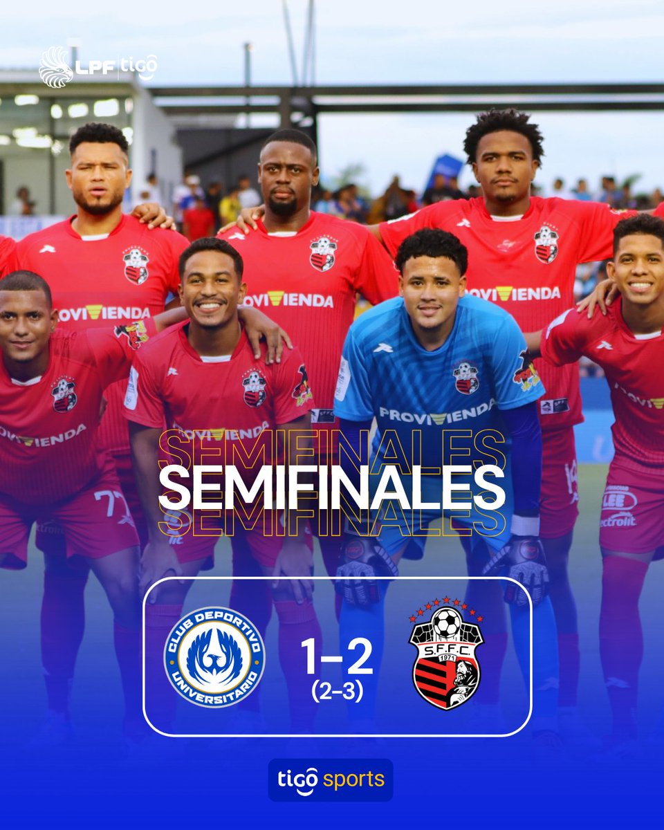 Tigo Sports PA (@tigosportspa) on Twitter photo 🔜🏆 ¡𝙇𝙊𝙎 𝙈𝙊𝙉𝙅𝙀𝙎 𝘼 𝙇𝘼 𝙁𝙄𝙉𝘼𝙇! 🔴
En una batalla intensa <a href="/sanfrafc_pa/">𝗦𝗮𝗻 𝗙𝗿𝗮𝗻𝗰𝗶𝘀𝗰𝗼 𝗙.𝗖.</a> venció 2-1 a <a href="/cdupanama/">Club Deportivo Universitario</a> con goles de Carlos Sinisterra y Ramsés De León, sellando su clasificación con un global de 3-2.
Ahora, los Monjes se medirán ante los Leones del <a href="/cdplazaamador/">CD Plaza Amador</a> en la 🔜🏆 ¡𝙇𝙊𝙎 𝙈𝙊𝙉𝙅𝙀𝙎 𝘼 𝙇𝘼 𝙁𝙄𝙉𝘼𝙇! 🔴
En una batalla intensa <a href="/sanfrafc_pa/">𝗦𝗮𝗻 𝗙𝗿𝗮𝗻𝗰𝗶𝘀𝗰𝗼 𝗙.𝗖.</a> venció 2-1 a <a href="/cdupanama/">Club Deportivo Universitario</a> con goles de Carlos Sinisterra y Ramsés De León, sellando su clasificación con un global de 3-2.
Ahora, los Monjes se medirán ante los Leones del <a href="/cdplazaamador/">CD Plaza Amador</a> en la