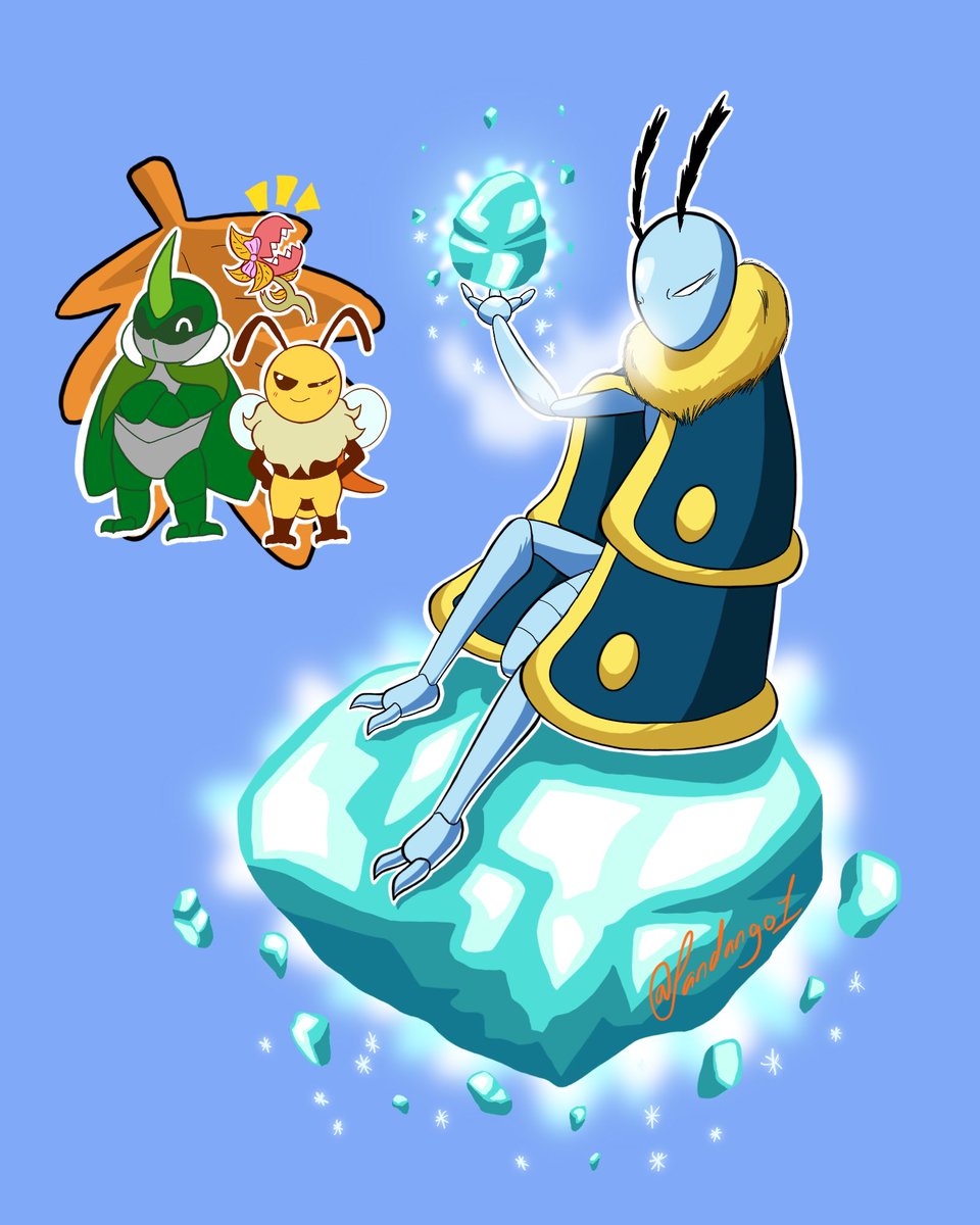 damn i like bugs, i wish they were real (drew this for my good buddy <a href="/Silvnya/">Silvnya</a> ‘s bd)
#BugFables