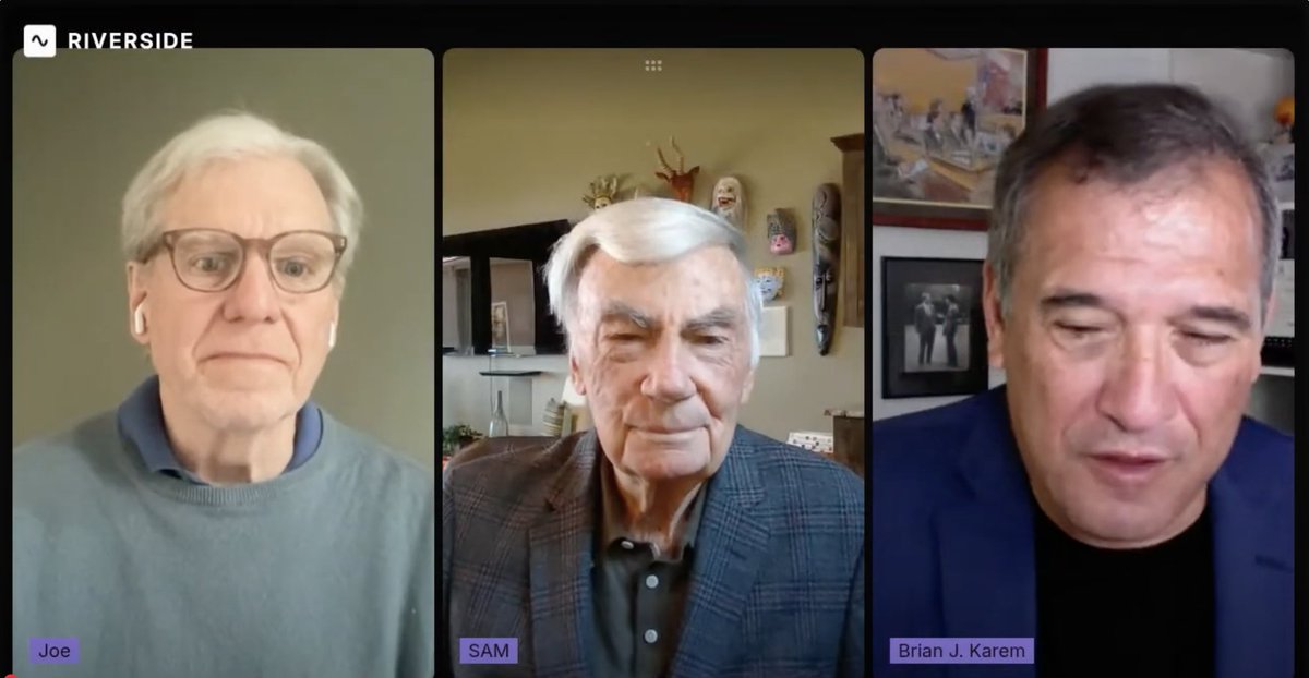 How are we covering the President?
And how is the President at communicating with us.
With former WH correspondent Sam Donaldson and former Wh Press Secretary Joe Lockhart
youtube.com/watch?v=RzUQxH…