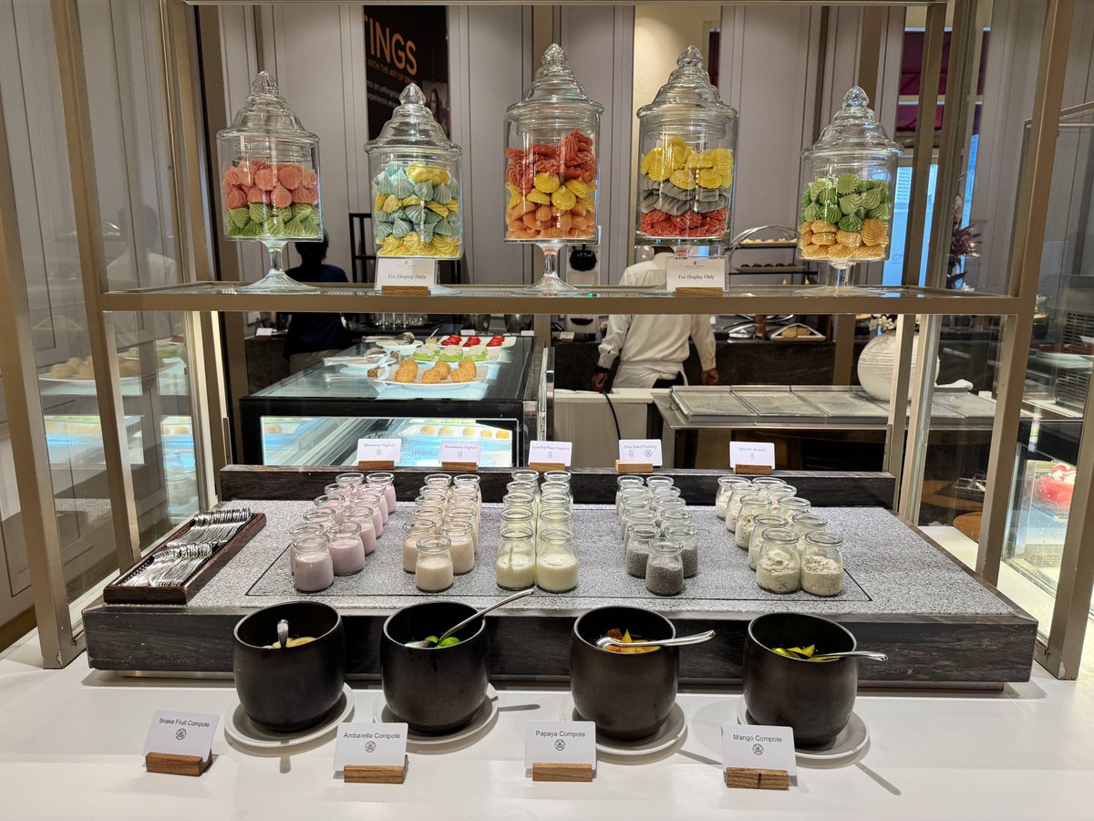 bandhitl's tweet photo. The Ritz Carlton Hotel has one of the best breakfasts in Jakarta. https://t.co/XJg0tCbphB