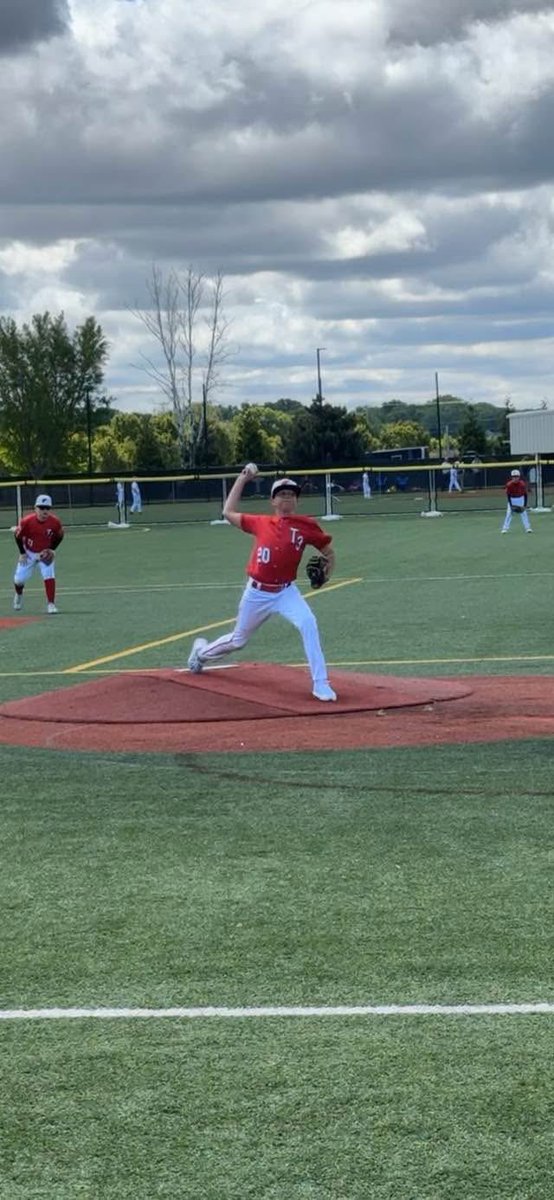 Proud of this kid today. 
Sal took the hill today and was all business in our second game going 6 complete innings, 2 runs (one earned), 4 hits, striking out 5 and no walks.