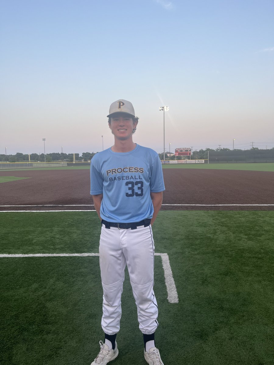 ✭Five Tool Texas✭ (@fivetooltexas) on Twitter photo F: <a href="/ProcessDFW/">Process Baseball Club</a> 20, Texas Jaguars Upperclass 4
PoG: <a href="/BraedonBeb72039/">Braedon Beblowski</a> 2-3, HR, 3 RBI
Pitcher: <a href="/eli_honig/">Eli Honig</a> 4 IP, 2K, 4H, 0 ER F: <a href="/ProcessDFW/">Process Baseball Club</a> 20, Texas Jaguars Upperclass 4
PoG: <a href="/BraedonBeb72039/">Braedon Beblowski</a> 2-3, HR, 3 RBI
Pitcher: <a href="/eli_honig/">Eli Honig</a> 4 IP, 2K, 4H, 0 ER