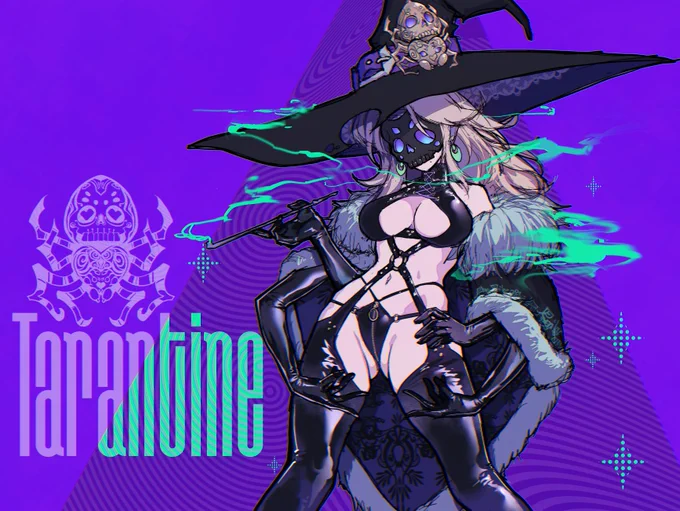 蜘蛛の魔女タランティーヌさん #OC 