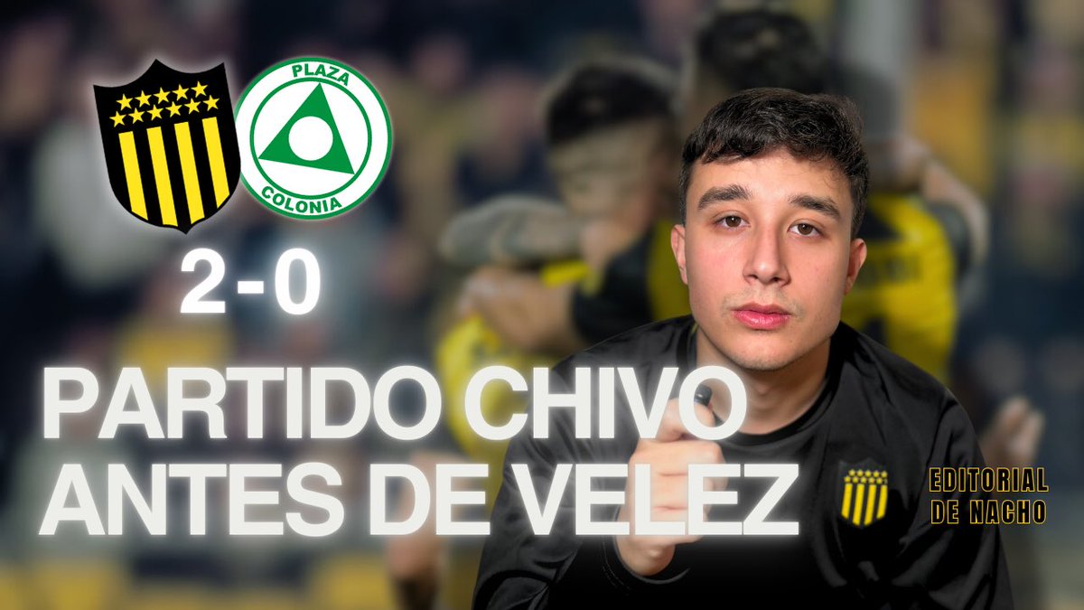 MI OPINIÓN DE PEÑAROL 2-0 PLAZA. 

youtu.be/jgbYlC6hy_4

Estaba un poco nervioso, ya me iré soltando más con el correr de los videos. La idea es hacerlo después de cada partido. 

Vamo arriba, ojalá les guste.