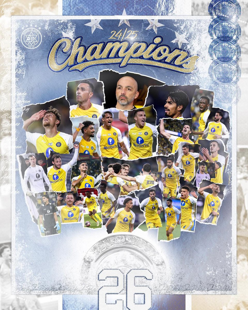 Congratulations to our former player 𝗛𝗲𝗻𝗿𝘆 𝗔𝗱𝗱𝗼 and his club Maccabi Tel Aviv <a href="/MaccabiTLVFC/">Maccabi Tel Aviv FC</a> for winning the 2024/2025 Israel Premier league title 🏆🎉

We are proud of you Thunder ⚡️

🟡🔵#EFC #HomeOfBeautifulGame
