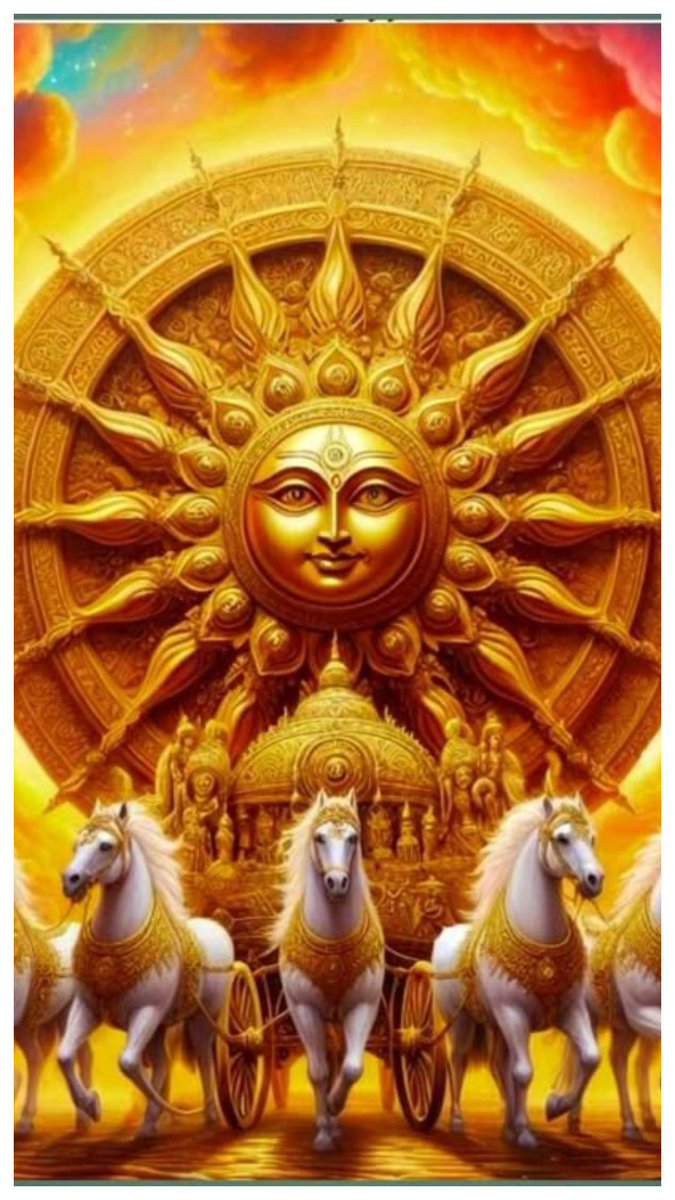 NakshatrNilayam's tweet photo. ‼️प्रात_वंदन ‼️
आदिदेव नमस्तुभ्यं प्रसीद मम भास्कर।
दिवाकर नमस्तुभ्यं प्रभाकर नमोऽस्तु ते ।।
हे आदिदेव भास्कर! आपको प्रणाम है, आप मुझ पर प्रसन्न हों, हे दिवाकर! आपको नमस्कार है, हे प्रभाकर ! आपको प्रणाम है।
#sundayvibes #SundayMorning
#SacredChanting #DivineEnergy https://t.co/DIjso9rNmX