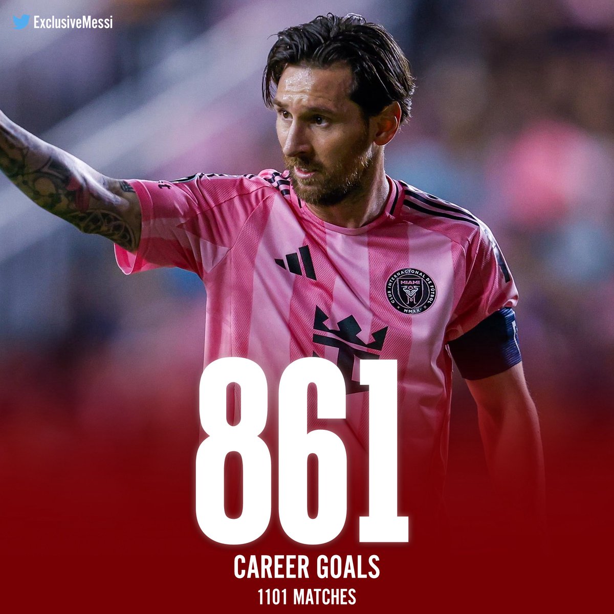🚨 LIONEL MESSI HAS NOW SCORED 861 CAREER GOALS!

THE GREATEST OF ALL TIME! 🤯🤯🤯